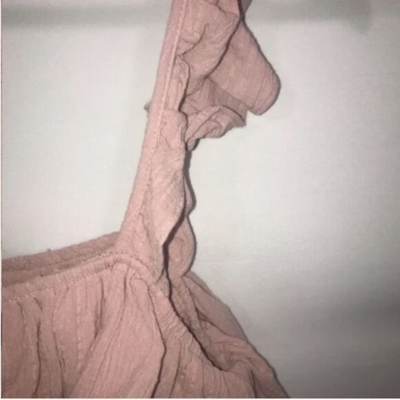 Sienna Sky Pink Ruffle Sleeveless Tank Top - Picture 7 of 11